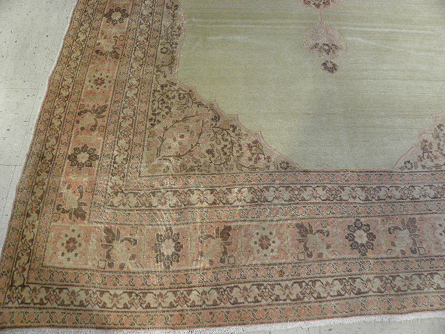 Antique tabriz Carpet - # 6510