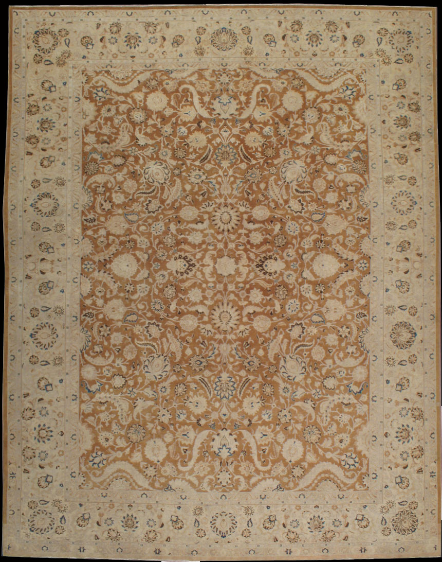 Antique tabriz Carpet - # 6739