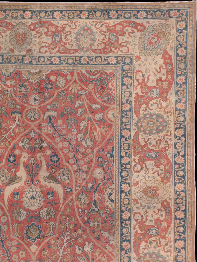 Antique tabriz Carpet - # 7119
