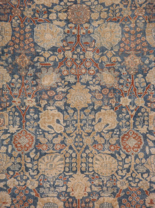 Antique tabriz Carpet - # 7390