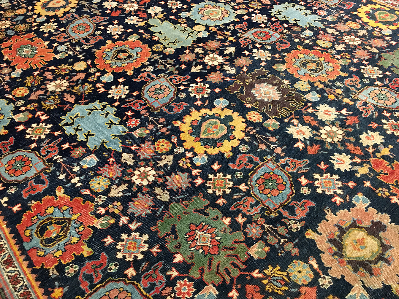 Antique tabriz Carpet - # 80078