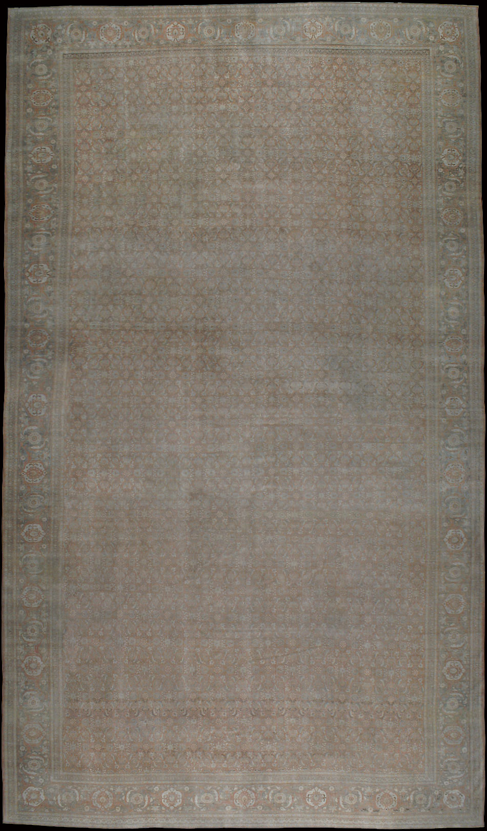 Antique tabriz Carpet - # 8835
