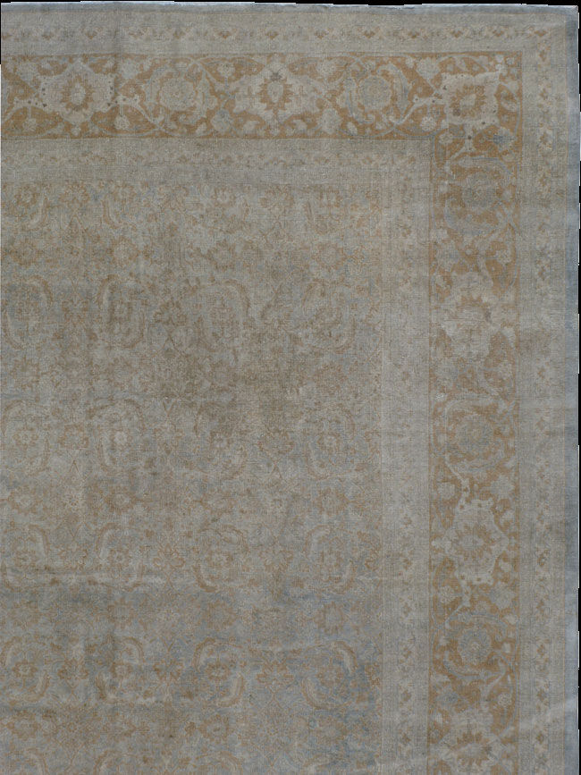 Antique tabriz Carpet - # 9210