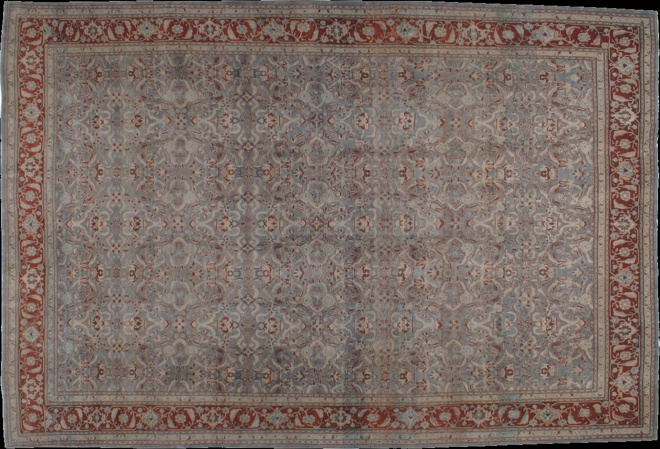 Antique tabriz Carpet - # 9259