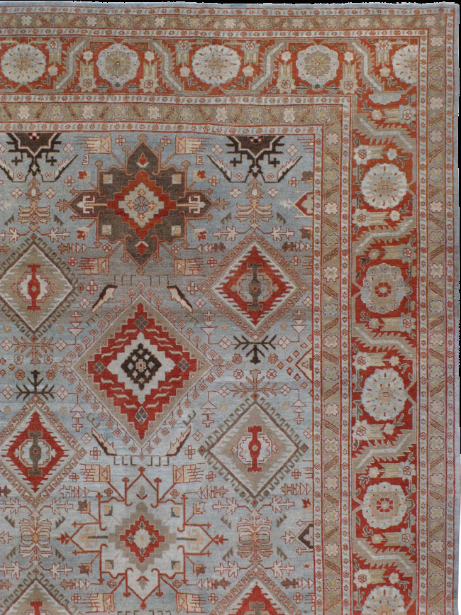 Antique tabriz Carpet - # 9573
