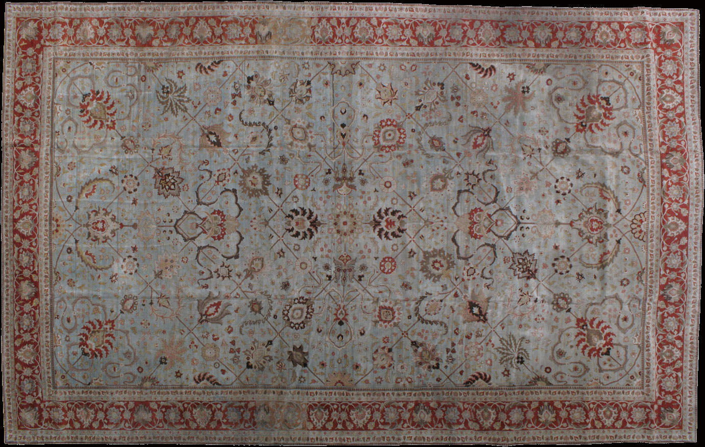 Antique tabriz Carpet - # 9895
