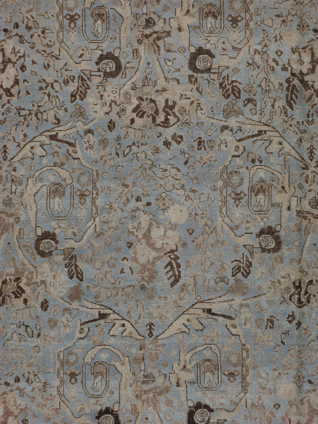 Antique tabriz Carpet - # 9900