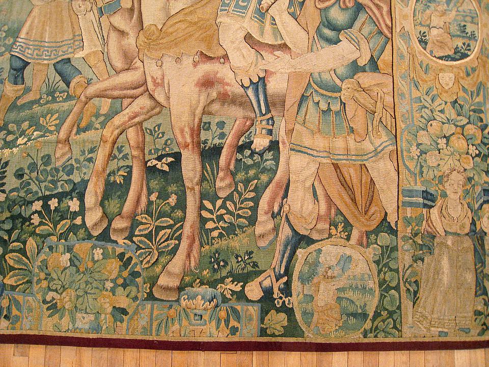Antique tapestry - # 3839