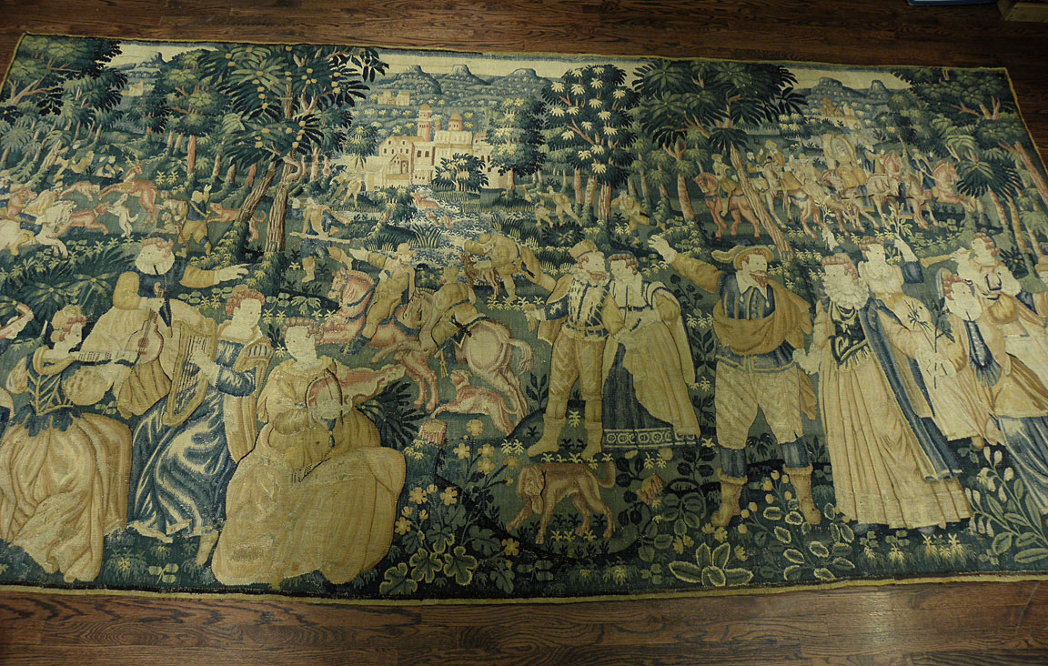 Antique tapestry - # 8213
