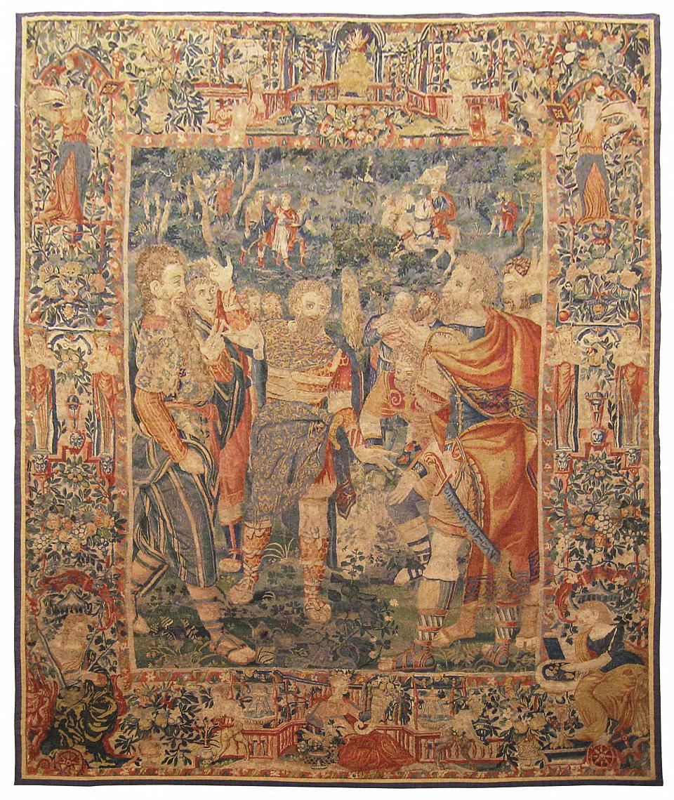 Antique tapestry - # 3836