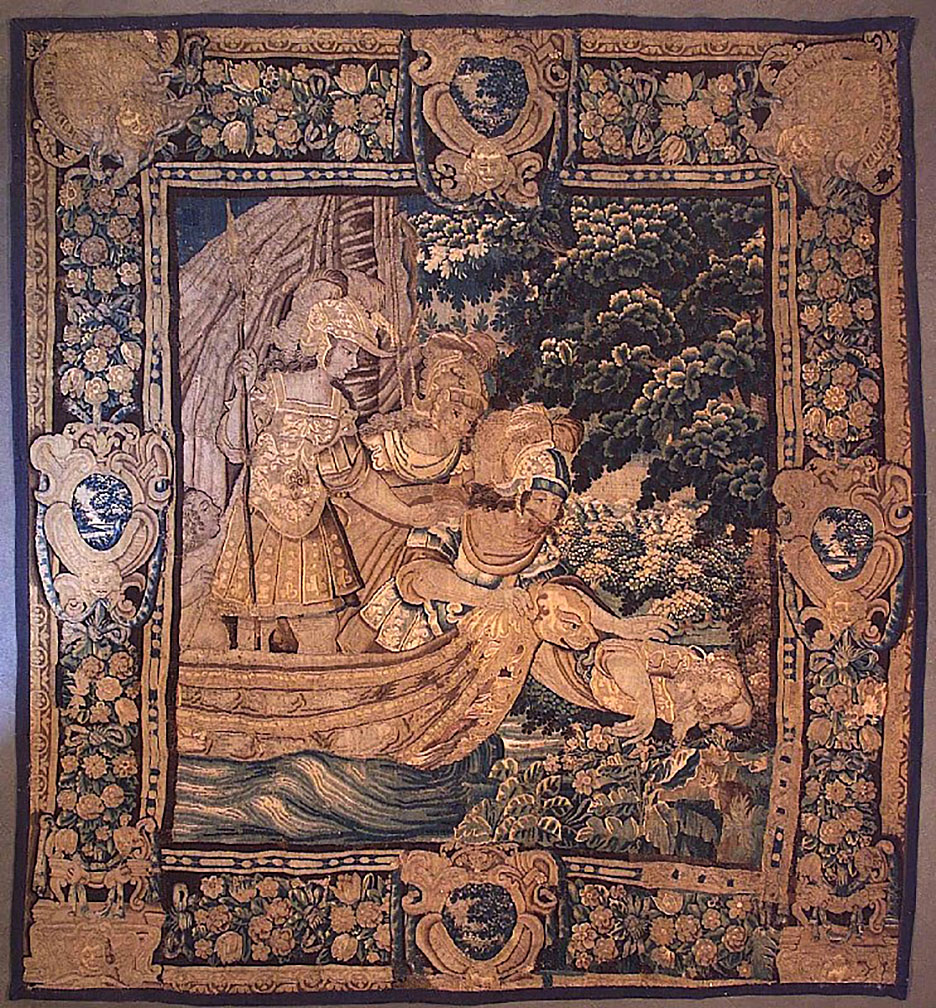 Antique tapestry - # 54617