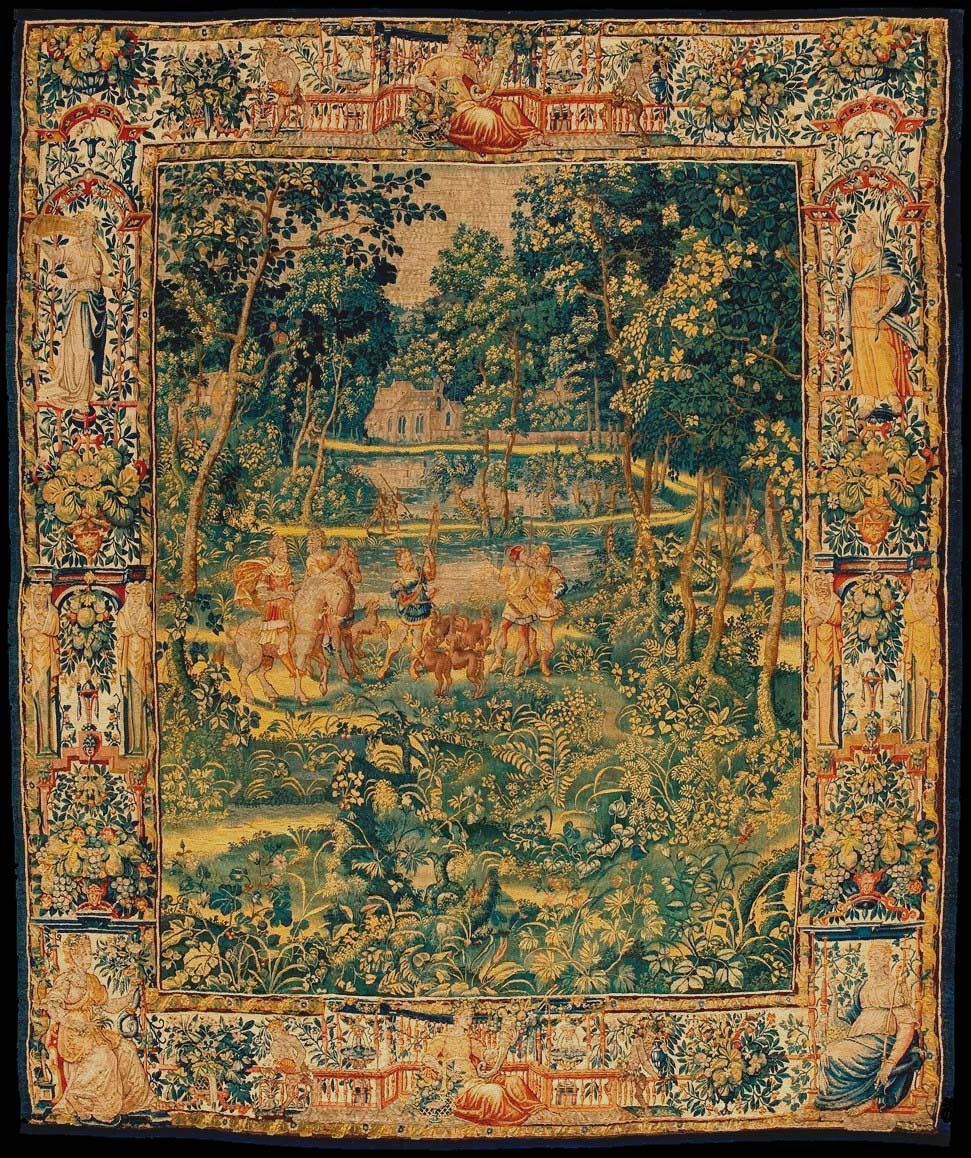 Antique tapestry - # 7468
