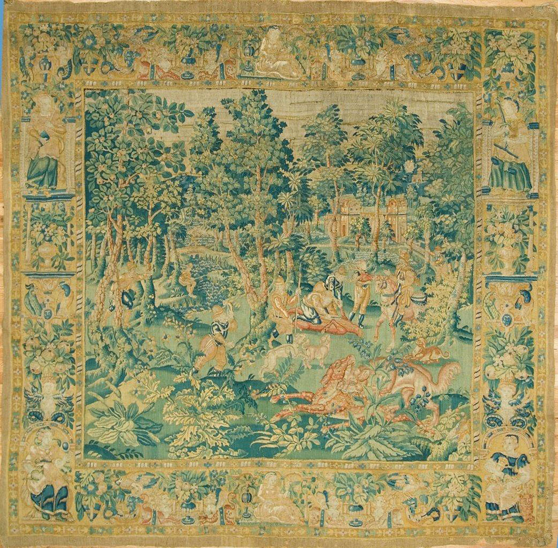 Antique tapestry - # 7512