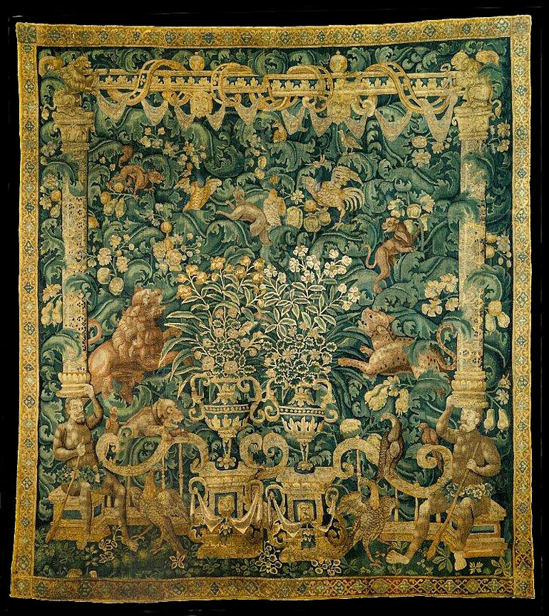 Antique tapestry - # 7519