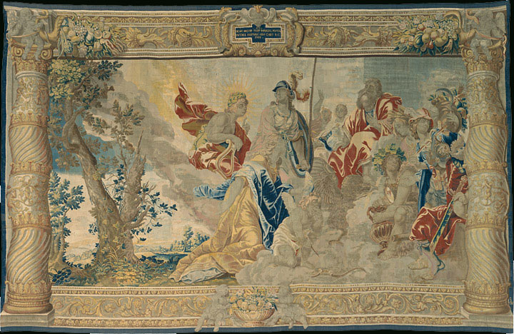 Antique tapestry - # 7896