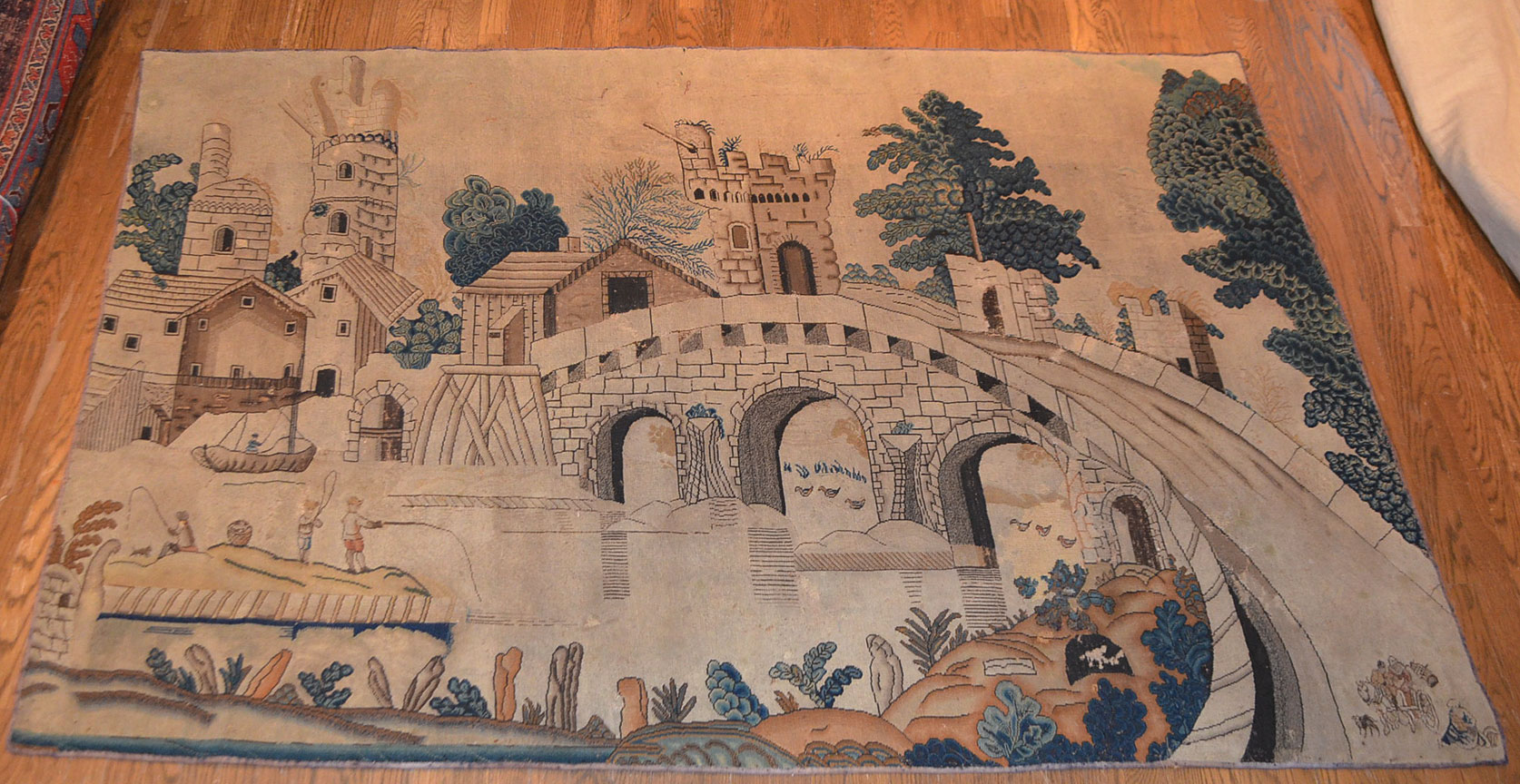 Antique tapestry - # 8177