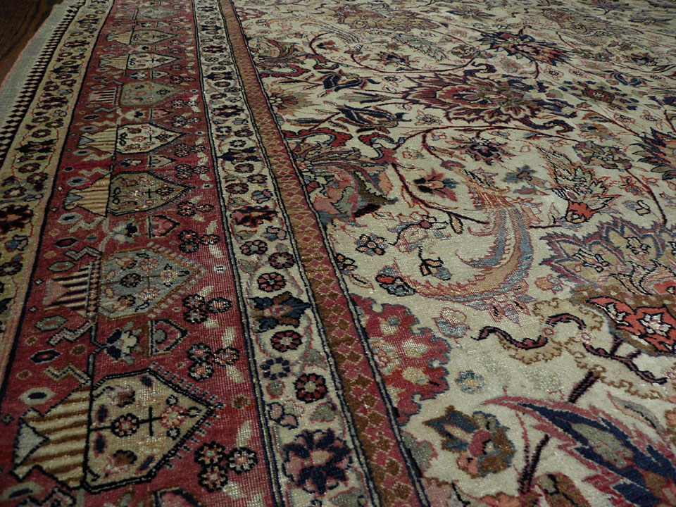Antique teheran Carpet - # 8082