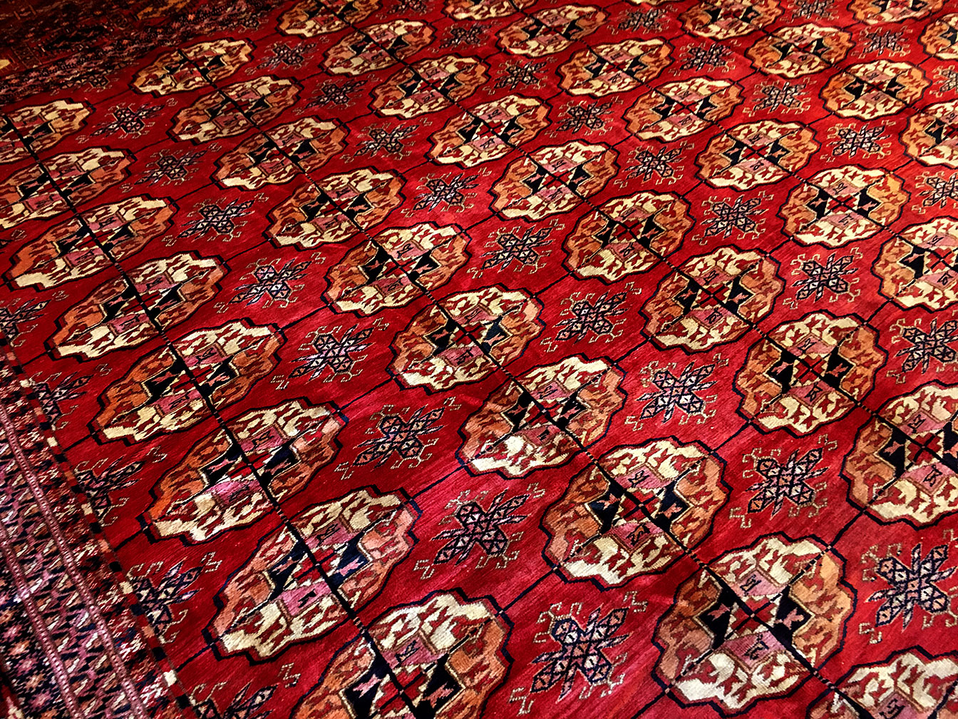 Antique tekke Carpet - # 53402