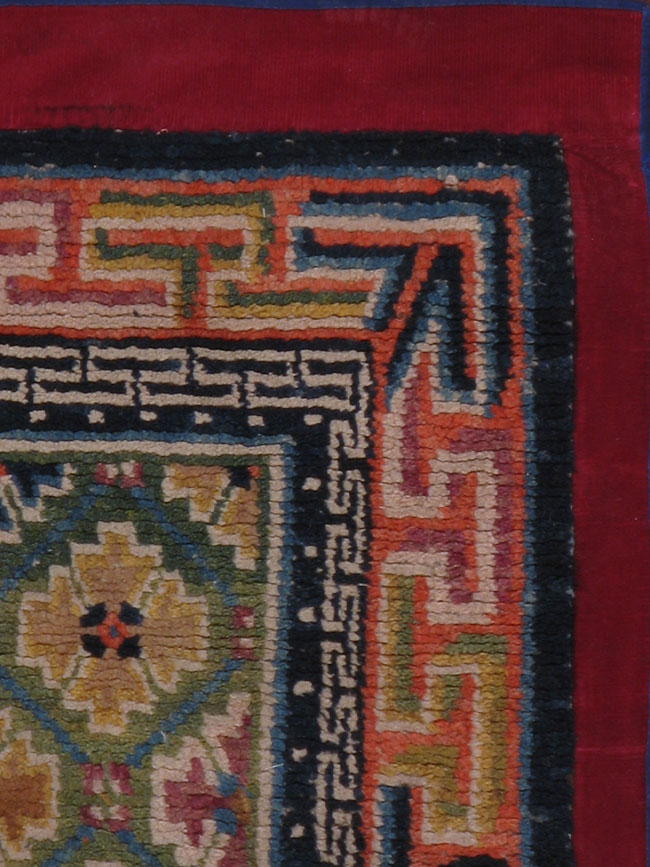 Antique tibetan Rug - # 8871