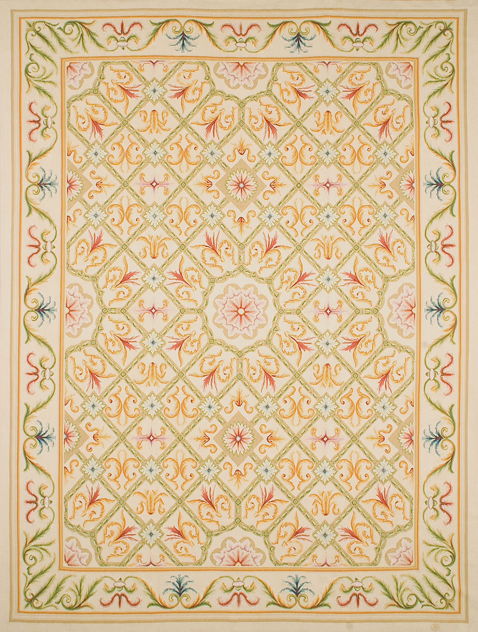 Modern aubusson Carpet - # 7575