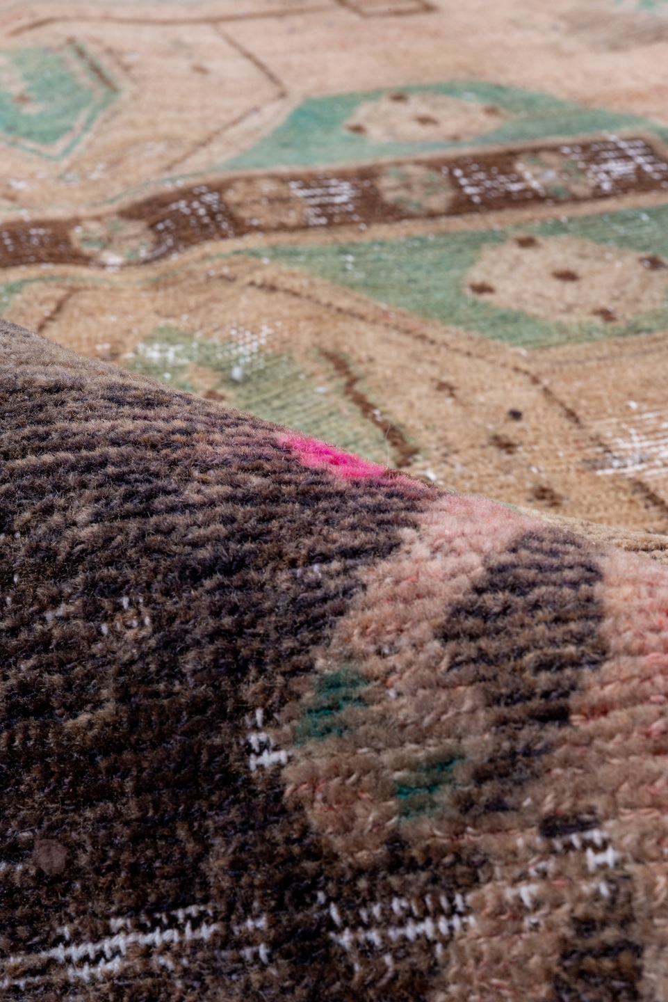 distressed Rug - # 128717