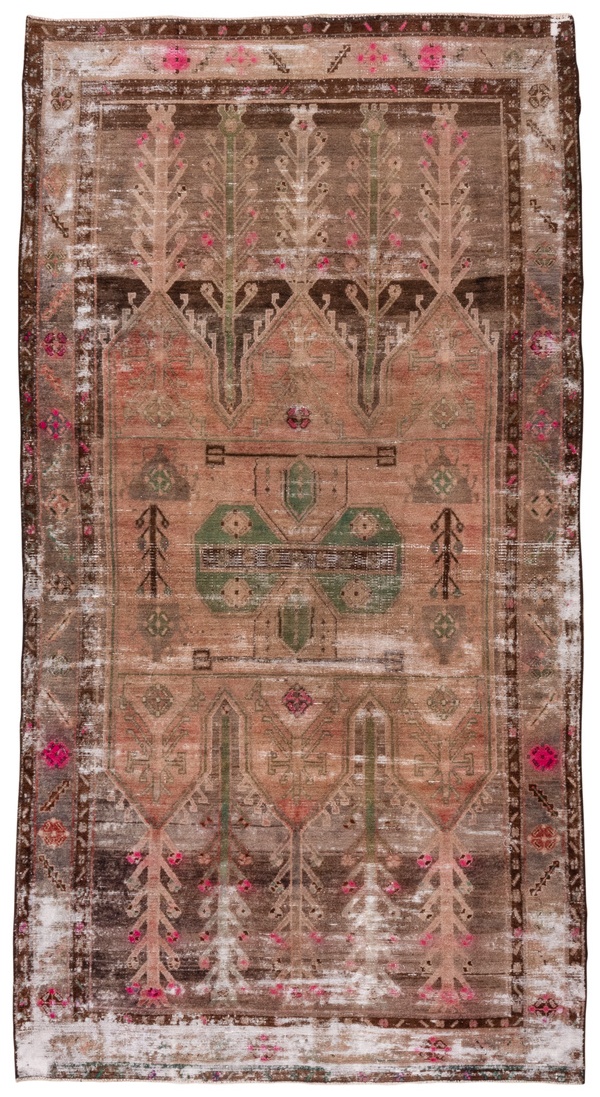 distressed Rug - # 128717