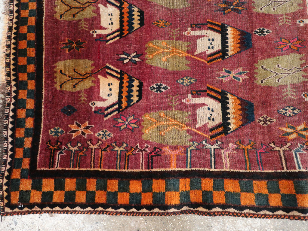 gabbeh Rug - # 108152