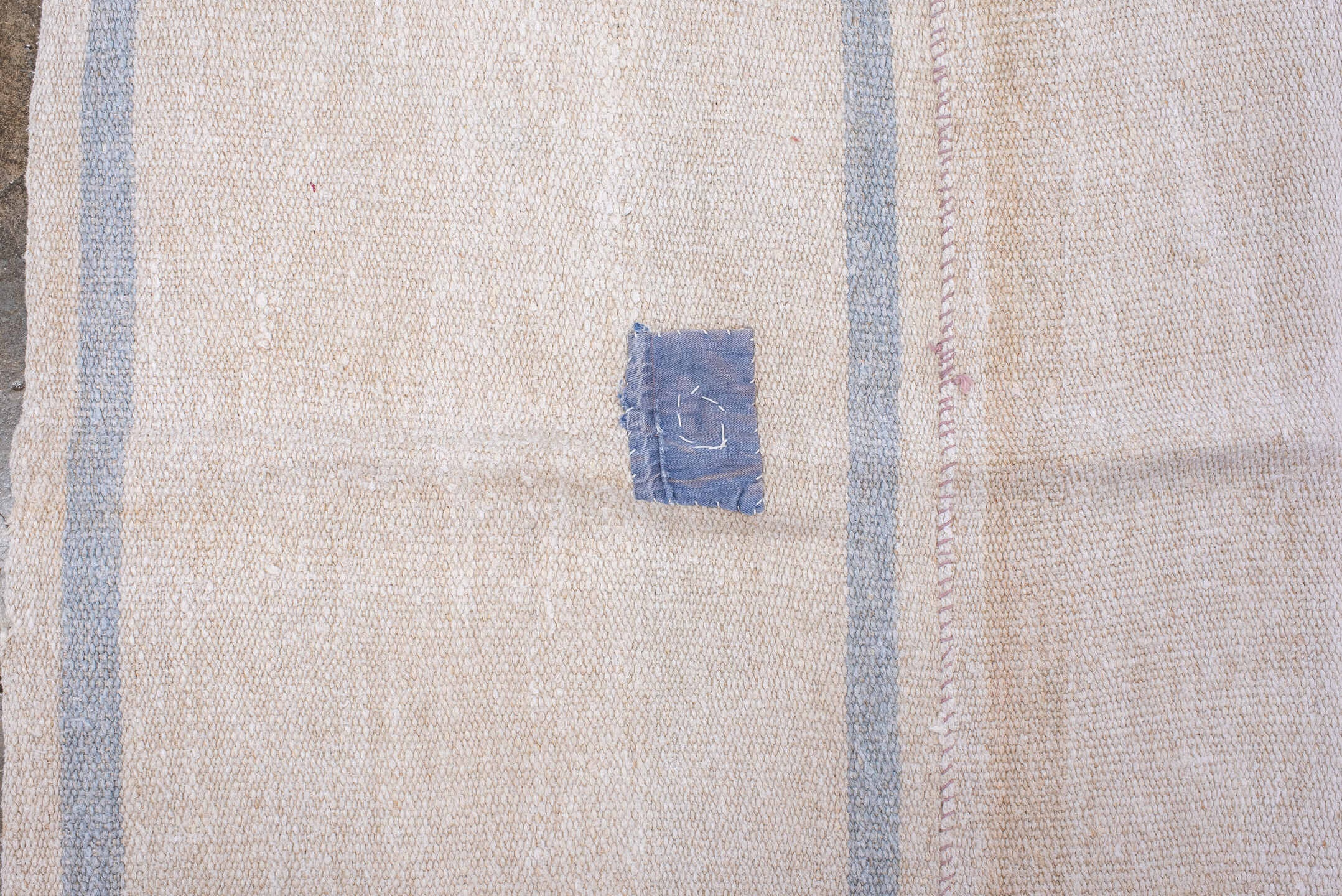 hemp kilim Rug - # 127482