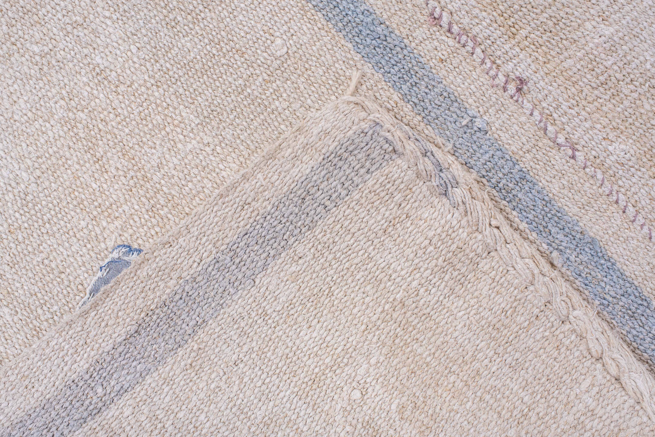 hemp kilim Rug - # 127482