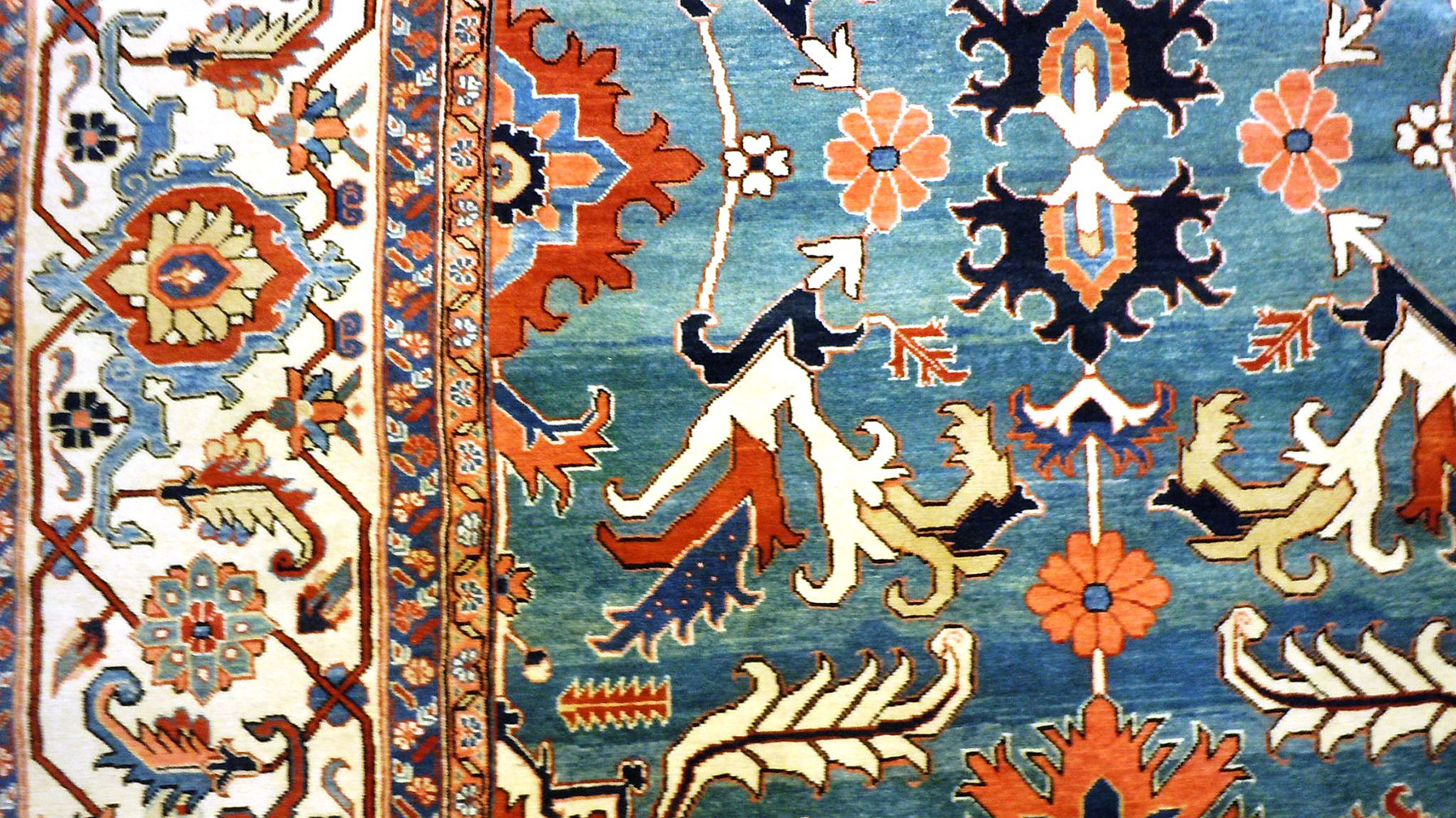 Modern heriz Carpet - # 51115