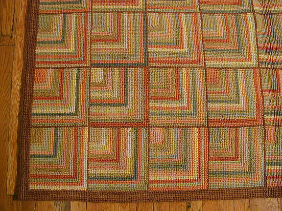 hooked Carpet - # 2984