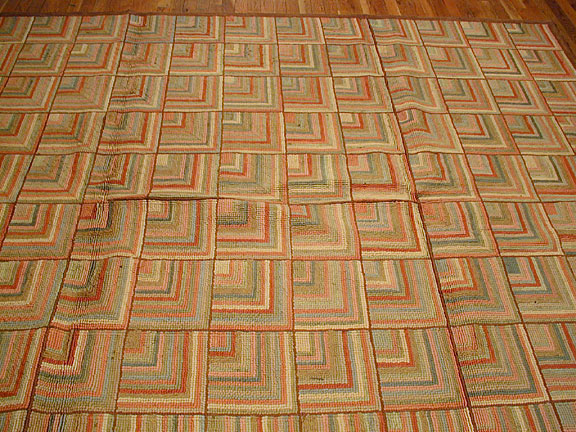 hooked Carpet - # 2984