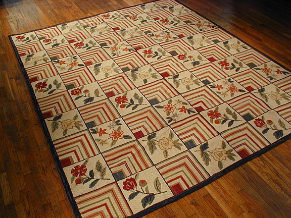 Modern hooked Carpet - # 4742