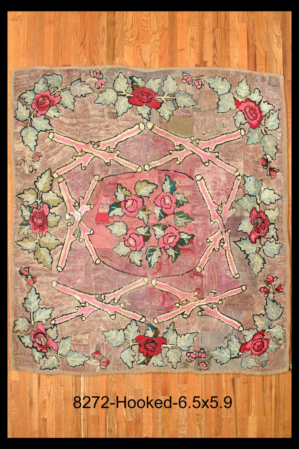 hooked Rug - # 126485