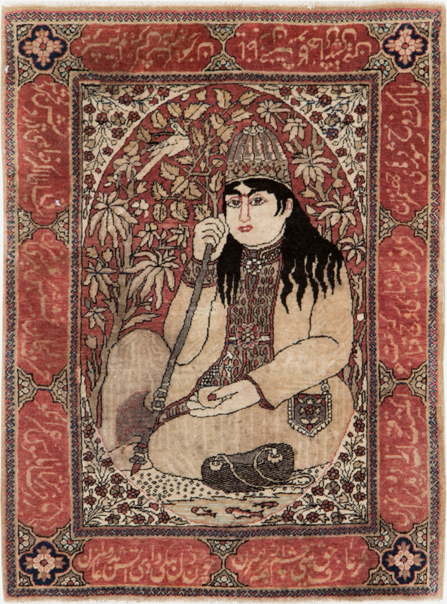 kashan Rug - # 102556