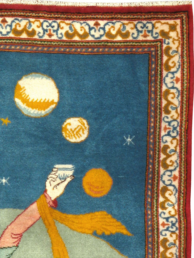 kashan Rug - # 102596