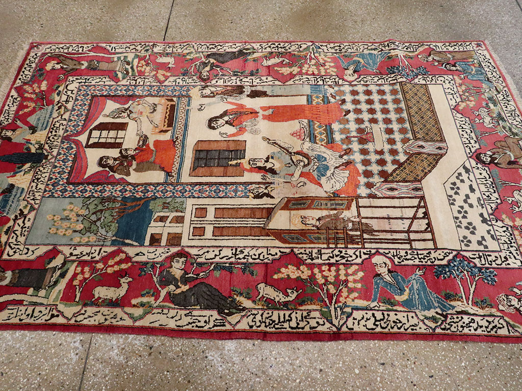 kashan Rug - # 102962