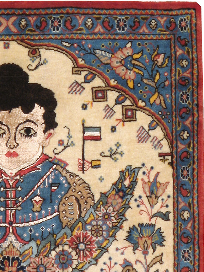 kashan Rug - # 104137