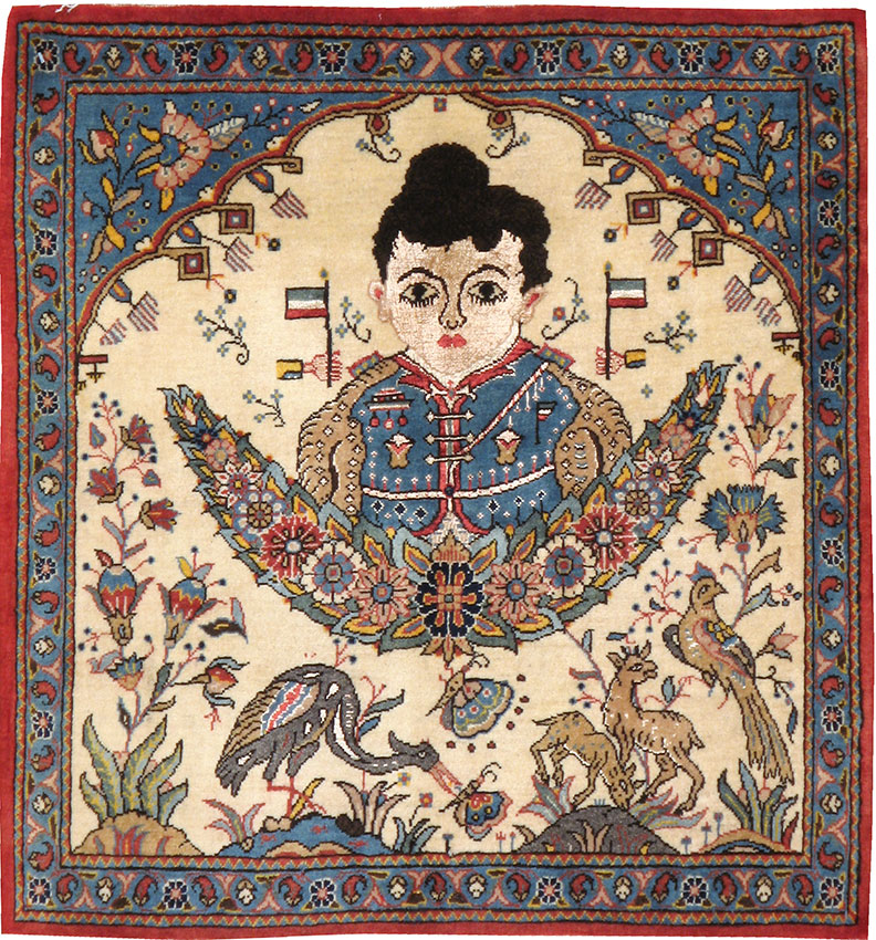kashan Rug - # 104137