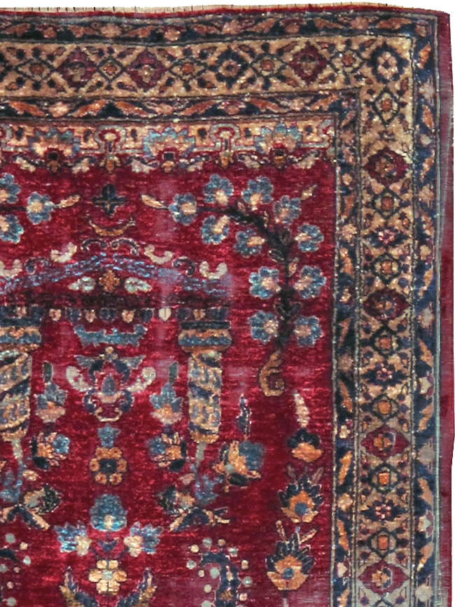 kashan Rug - # 104310