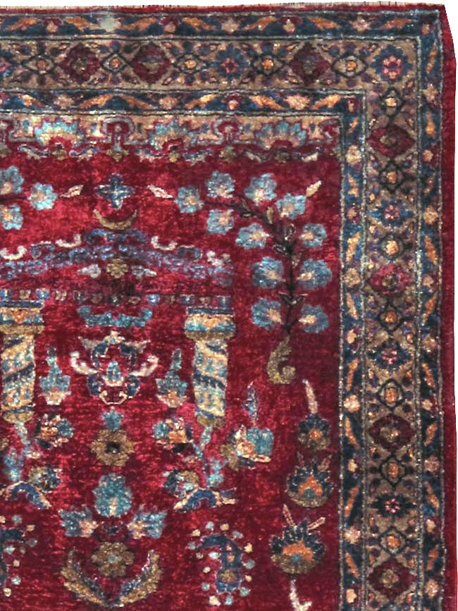 kashan Rug - # 104310