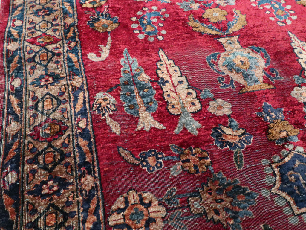 kashan Rug - # 104310