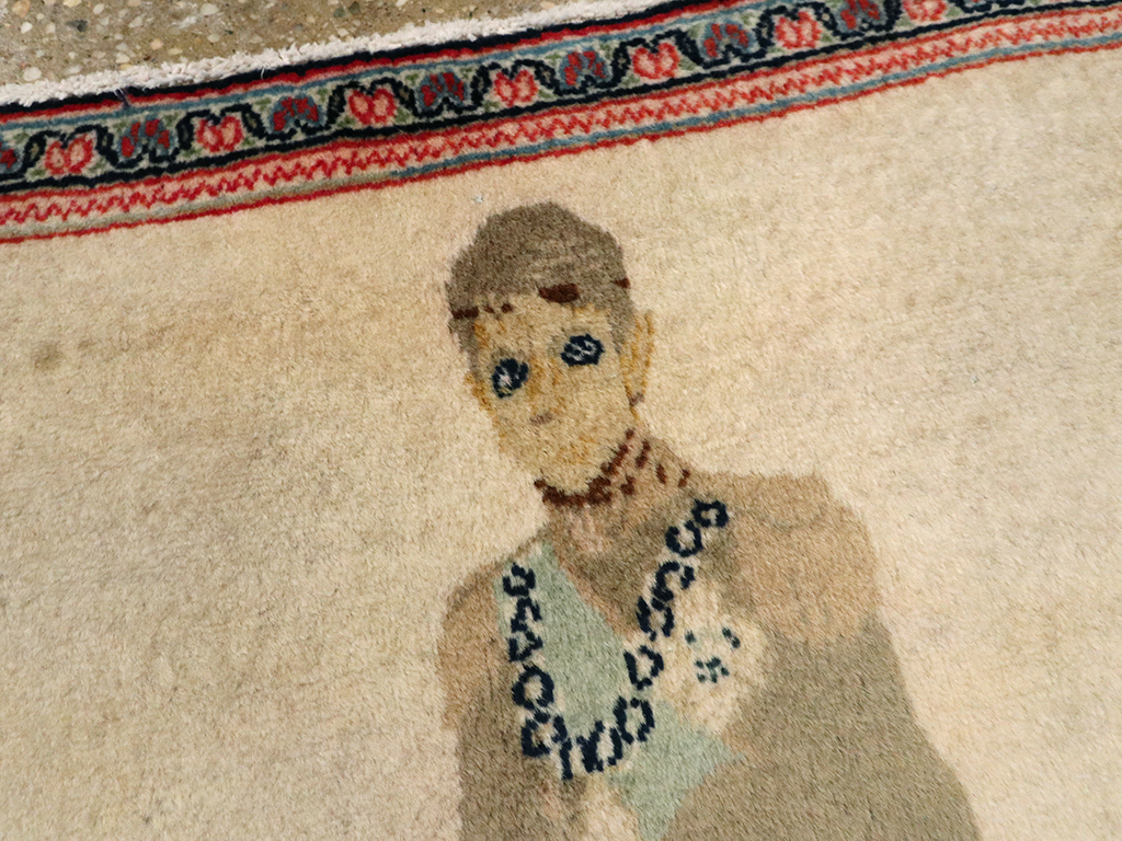 kashan Rug - # 104623