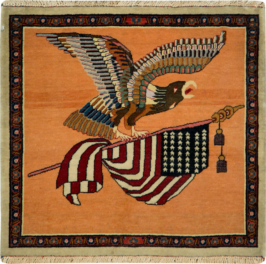 kashan Rug - # 105921