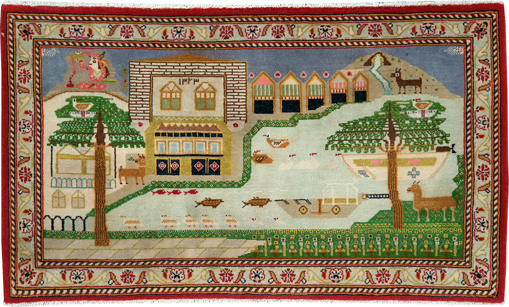 kashan Rug - # 106046