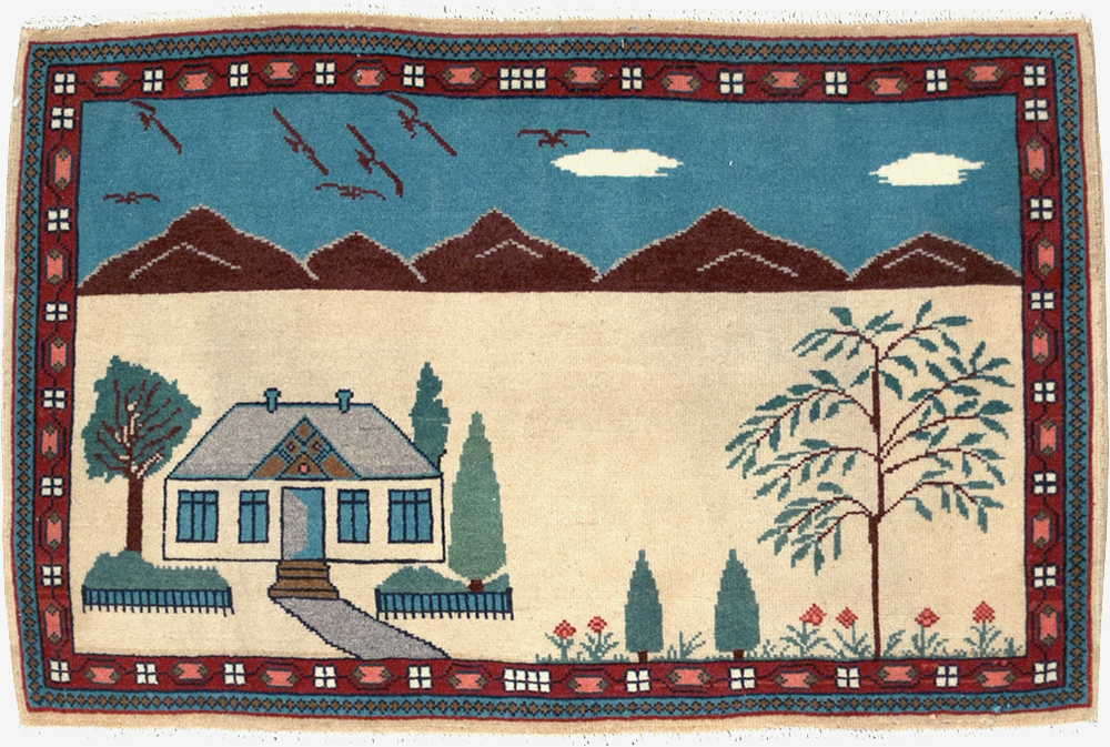 kashan Rug - # 106069