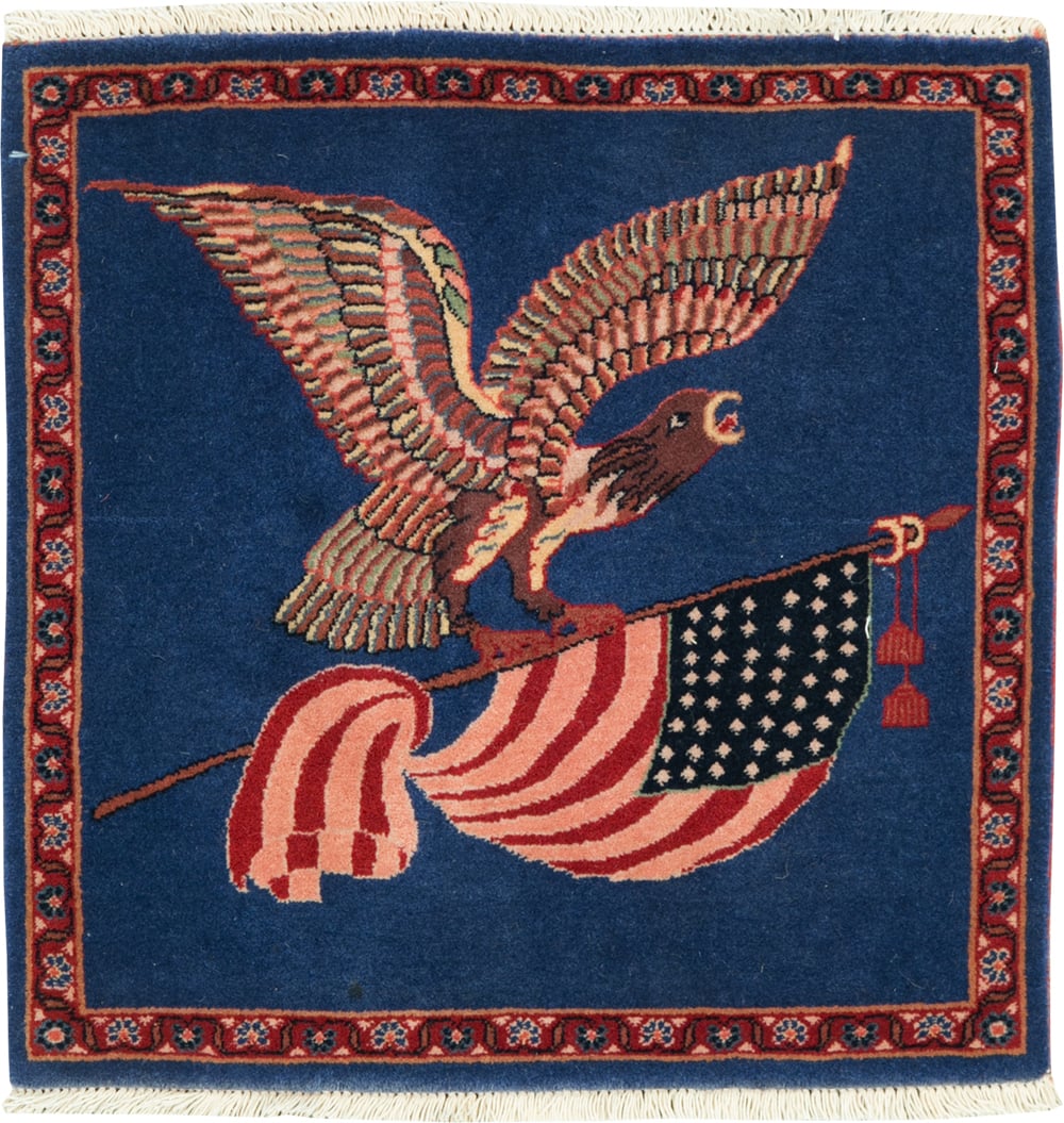 kashan Rug - # 107362