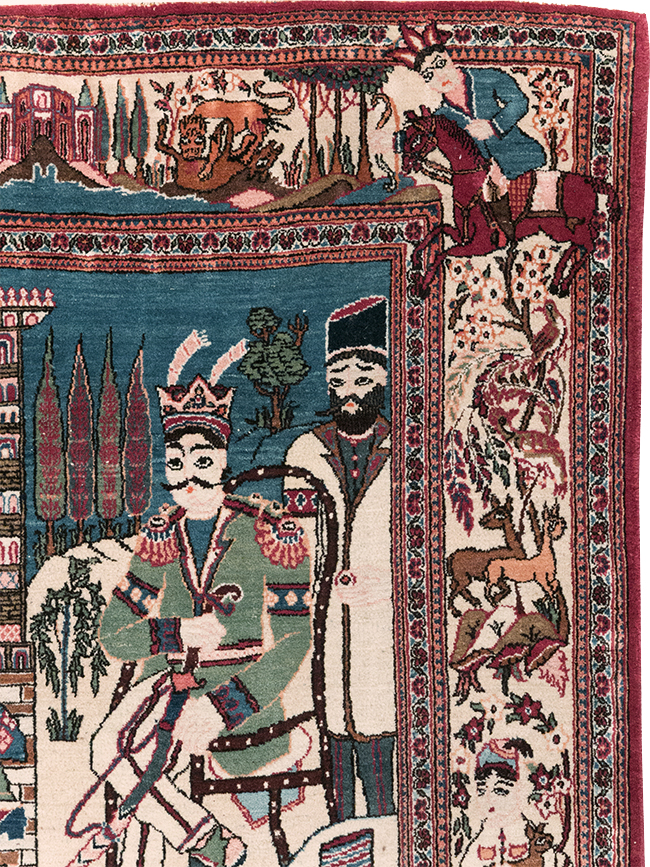 kashan Rug - # 108932