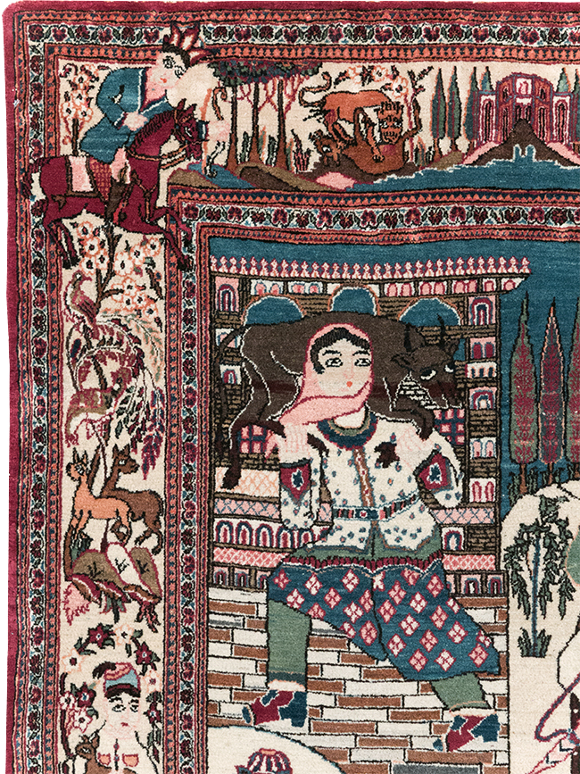 kashan Rug - # 108932