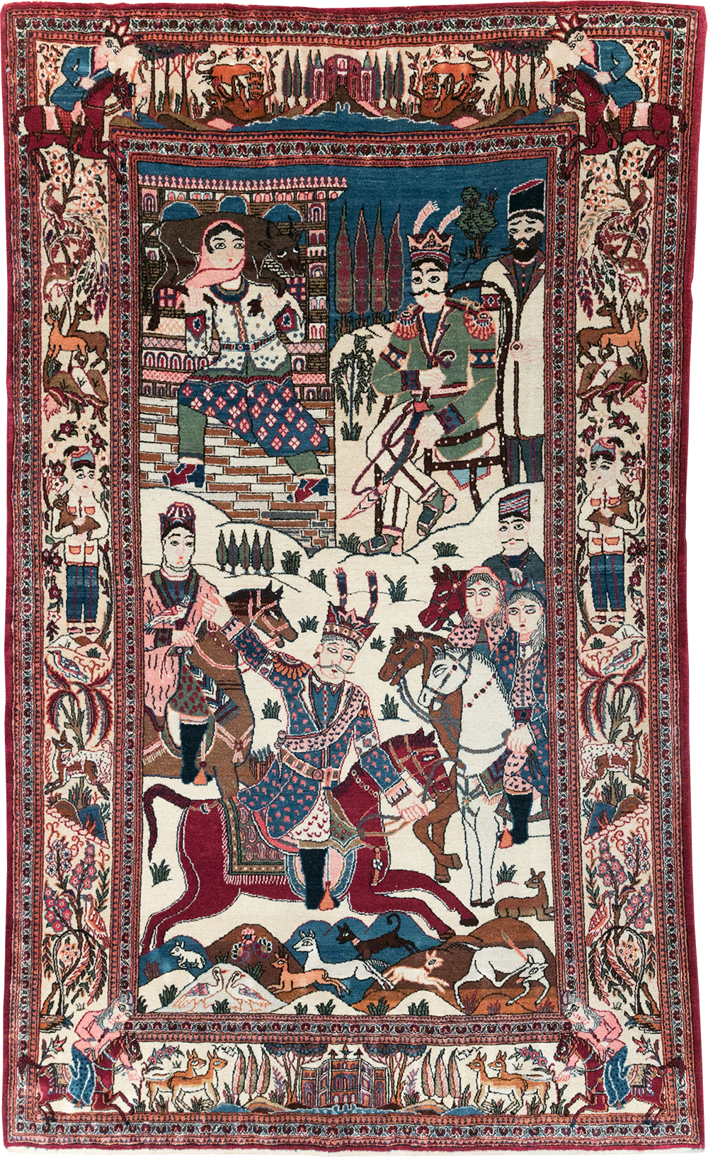 kashan Rug - # 108932